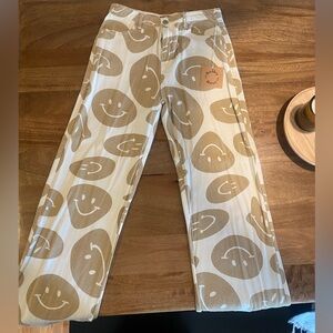 Boutique Smiley Face Jeans